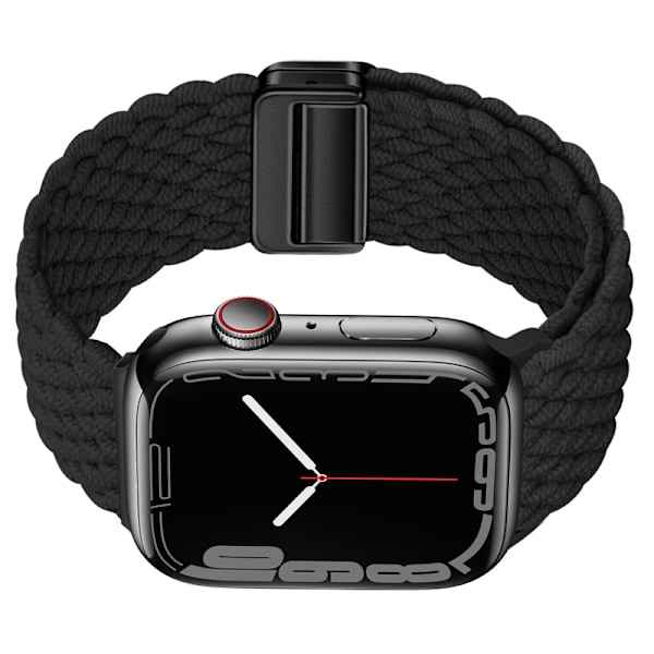 Starlight nylon klockarmband för Apple Watch Svart L