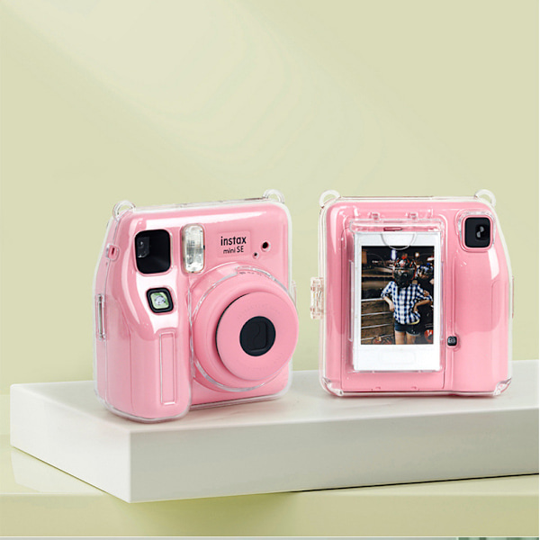 Instax Mini SE -kamerakotelo lisävarusteilla Vaaleanpunainen