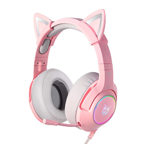 Spelhörlurar ONIKUMA K9 Rosa