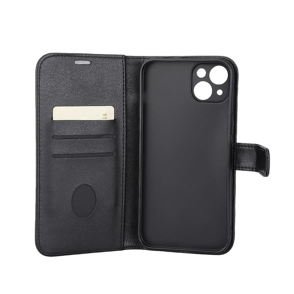 Mobilfodral Strålningsskydd PU MagS RFID Svart - iPhone 15 Plus