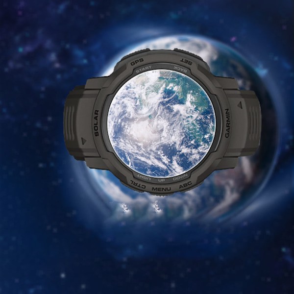 Karkaistu lasi näytönsuoja älykellolle (2 kpl) Garmin Instinct Crossover