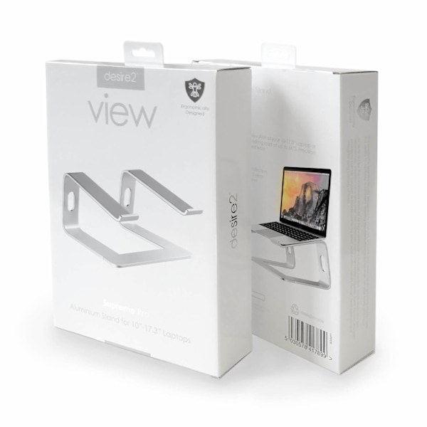 Laptopställ Supreme Pro Aluminium Silver