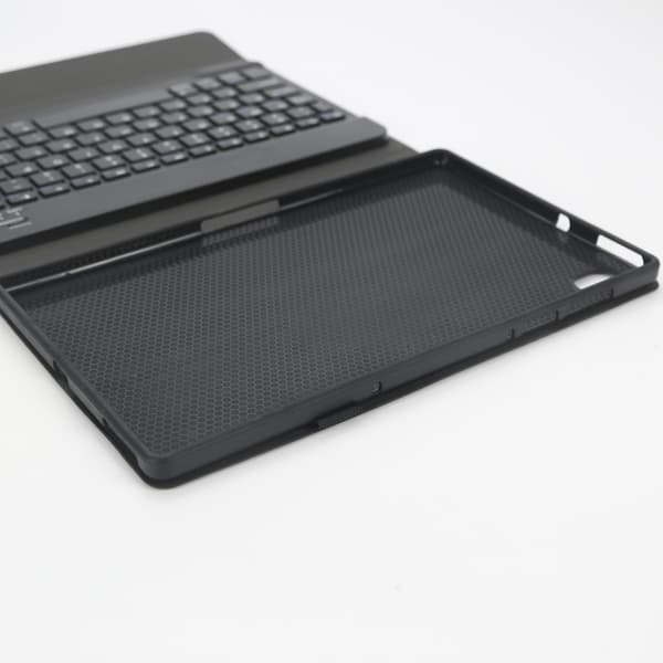Sort Bluetooth-tastatur etui til Lenovo M10 Plus 10,3-tommer