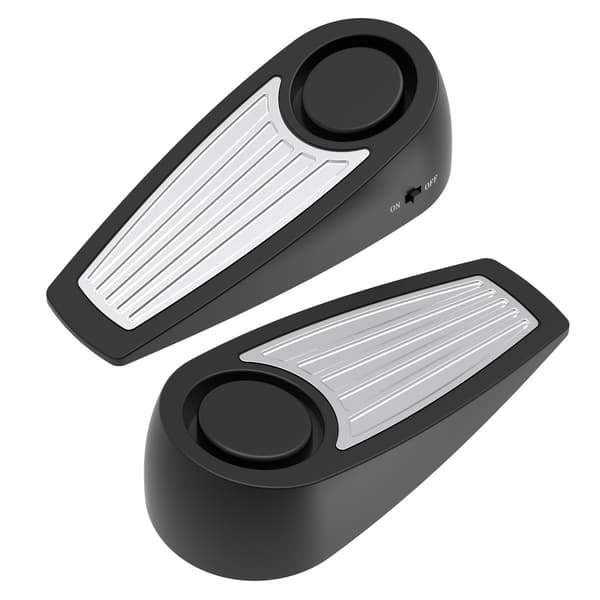 Dörrstopp Vibrationssensor Alarm - 130dB Stöldskyddssystem