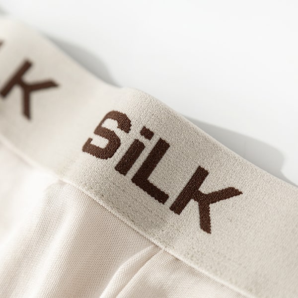 Miesten silkkibokserit - kevyet kesäalusvaatteet L