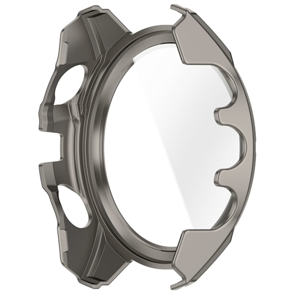 Garmin Tactix 8 Kotelo Näytönsuojalla - 51mm AMOLED Harmaa+sininen