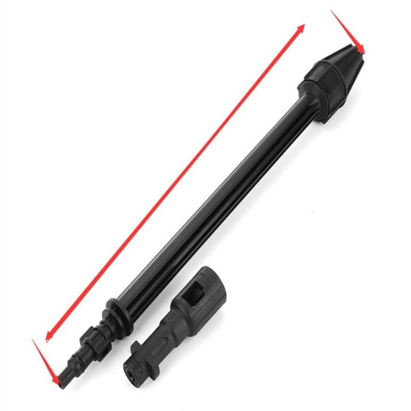 Roterbart Spolrör för Elektrisk Högtryckstvätt Karcher K2/K3/K4/K5/K6/K7 Svart