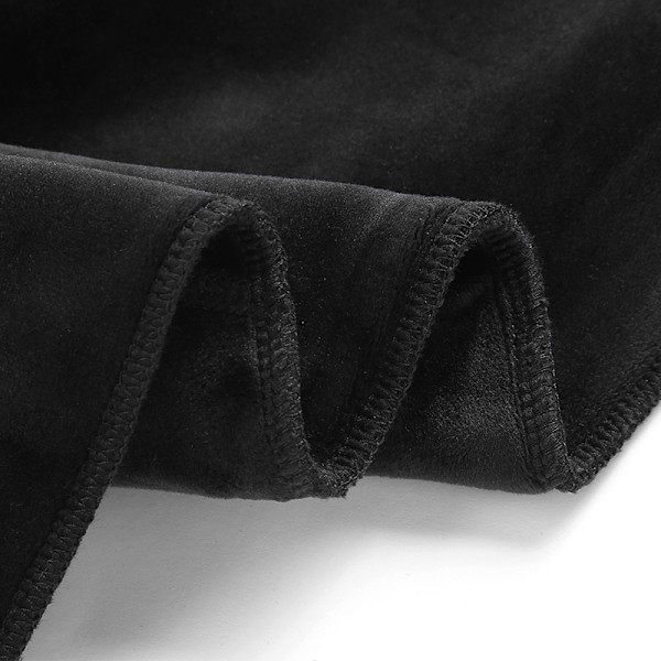 Uppvärmda Underkläder Herr - Elektriska Värmeunderställ Set Svart 4XL