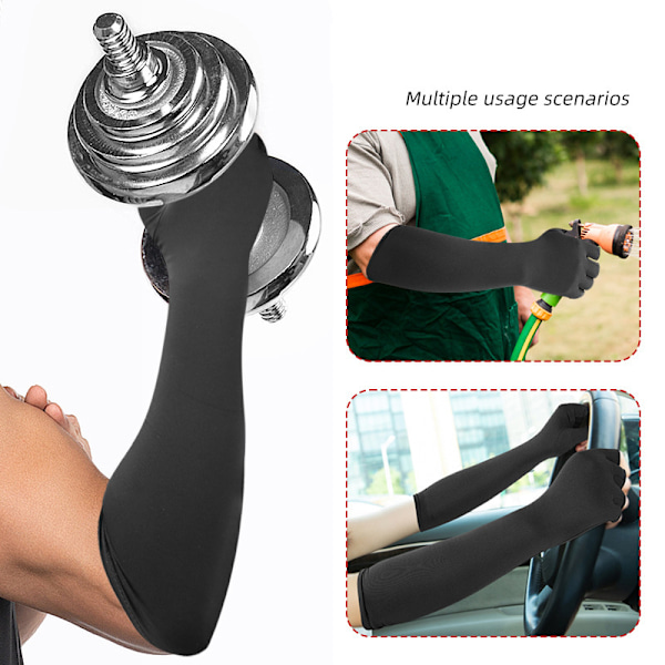 Kobberfiber halvfingerhandsker til sport og fitness S