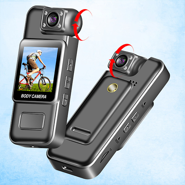 M11 WiFi Clip-On Udendørs Sportskamera - Sort