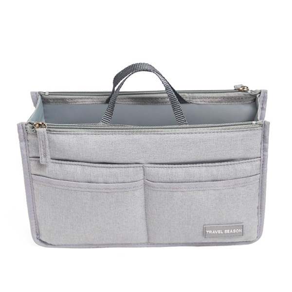 Large Capacity Electronics Organizer - Reseprylar tillbehörsväska Grå