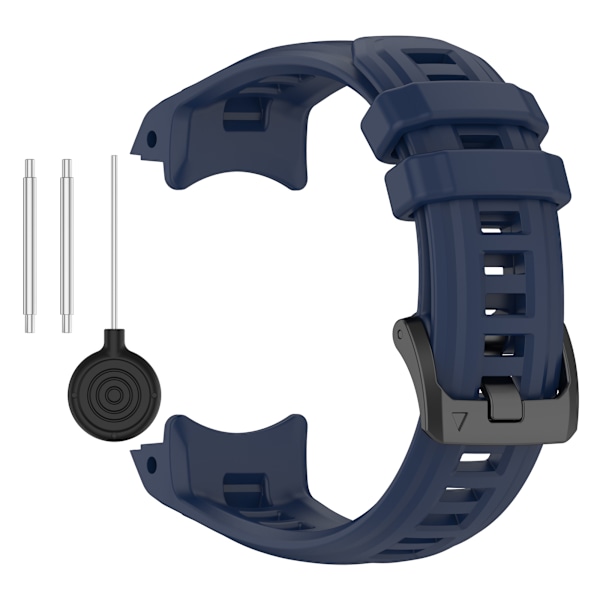 Garmin Instinct E (45mm) Silikone Urrem - Blå/Navy