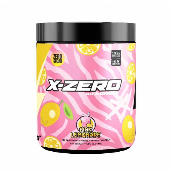 Energidrikpulver X-Zero 160 gram Pink Lemonade