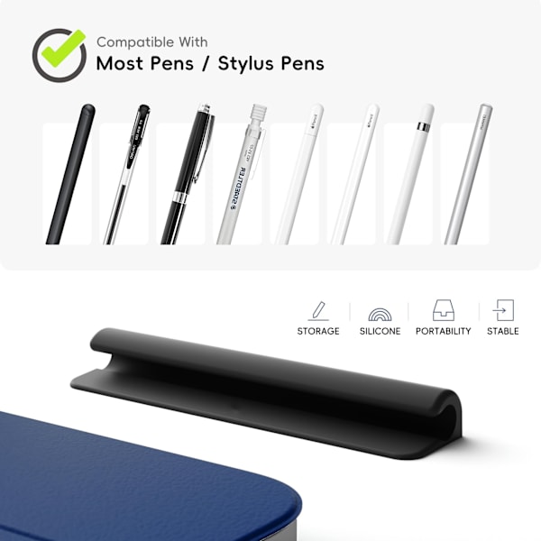 Silikone blyantholder til Apple Pencil (USB-C) Hvid