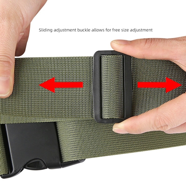 Tactical Fishing Belt with Rod Holder Ruohon väri