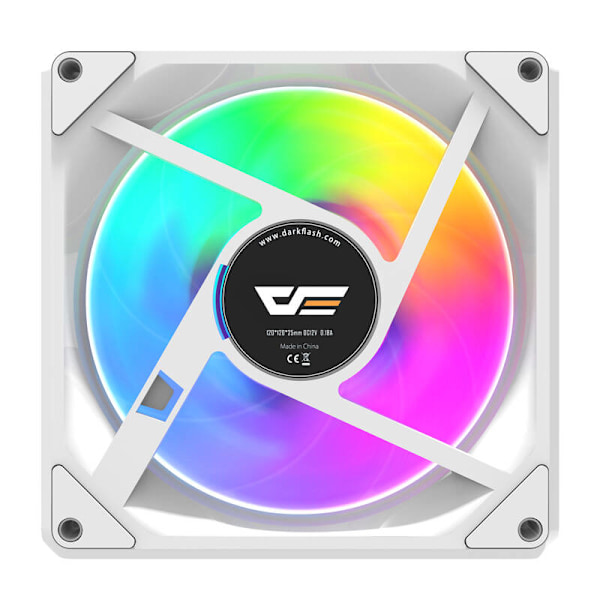 Darkflash Gauss G24 datorfläkt (vit)