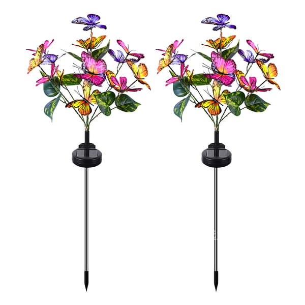Solar Butterfly Lights Outdoor Garden