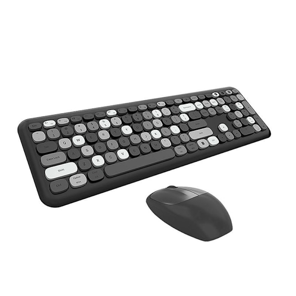 Trådlöst tangentbord + mus set MOFII 666 2.4G (svart)