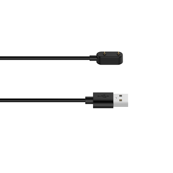 Huawei Band 9 oplader med beskyttelseschip 1 meter USB-A Sort