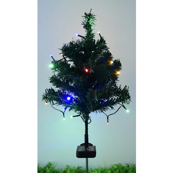 Solar Christmas Tree Lights - Set om 2