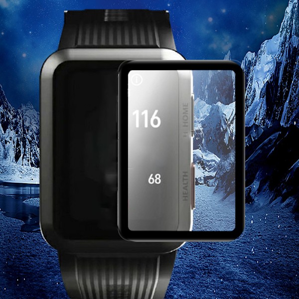 3D-kaareva pehmeä näytönsuoja Huawei Watch D:lle (2 kpl)
