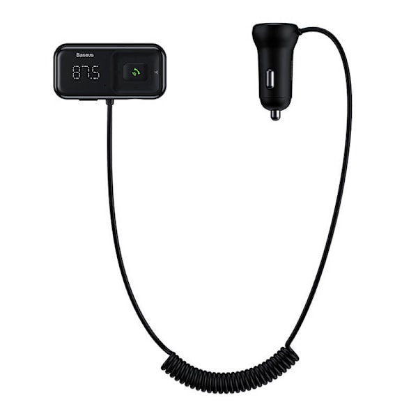 Bil Bluetooth MP3-afspiller + Oplader Baseus T Shaped S-16 Black OS
