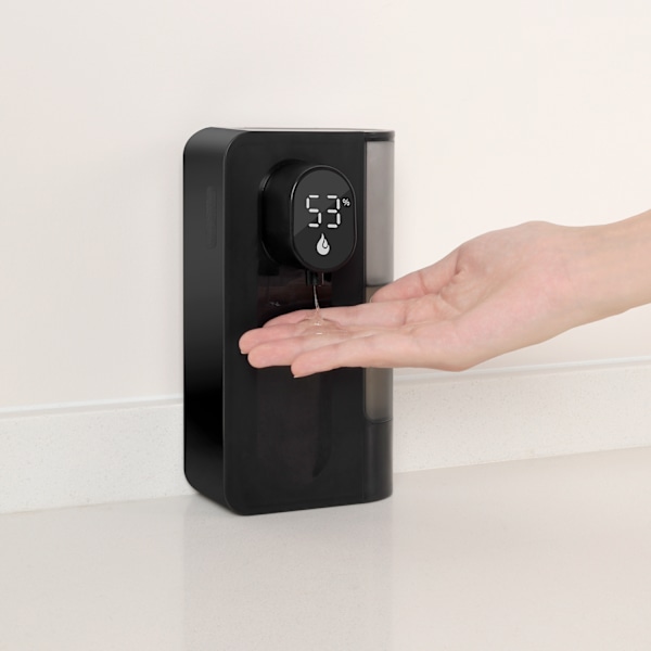 S12 Smart Sensor Væskedispenser: Berøringsfri Hygiejne Sort