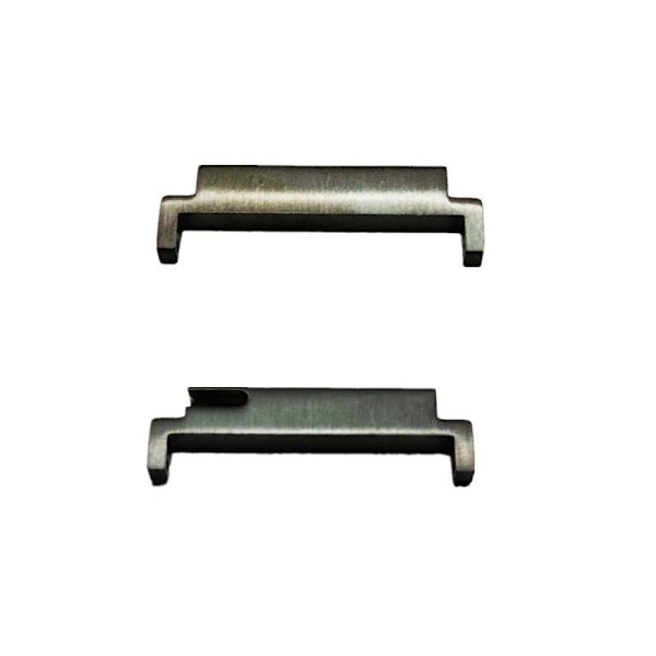 Yleiskäyttöinen musta kellon rannekkeen liitin 20 mm - 20 mm nastoilla
