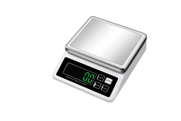 Elektronisk Digitalvåg White 10kg/1g White