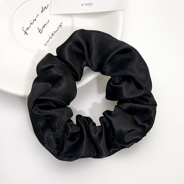 Sæt med 8 hårelastikker - Flerfarvede scrunchies til kvinder og piger