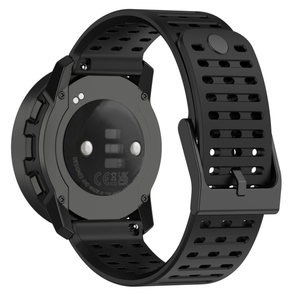 Silikonarmband Suunto Vertical/9 Peak Pro/9 Peak/5 Peak Svart