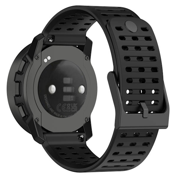 Silikoninen käsivarsinauha Suunto Vertical/9 Peak Pro/9 Peak/5 Peak Musta