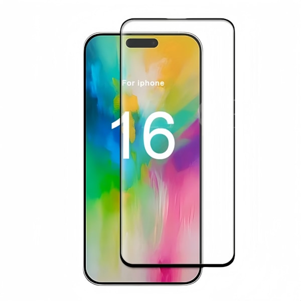 Hærdet glasskærmbeskytter til iPhone 16-serien iPhone 16 Pro Max