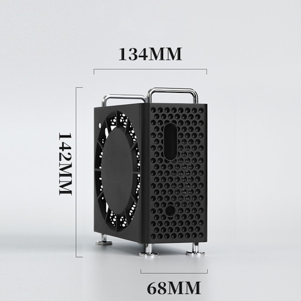 Skyddsfodral & Ställ för Mac mini M4/Pro Black Black