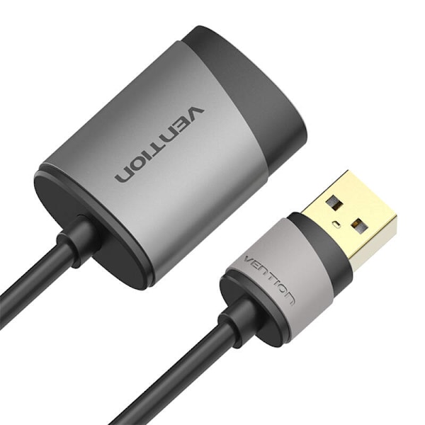 Extern USB-ljudkortsventil CDKHB, TRS 3,5 mm, 0,15 m (grå)