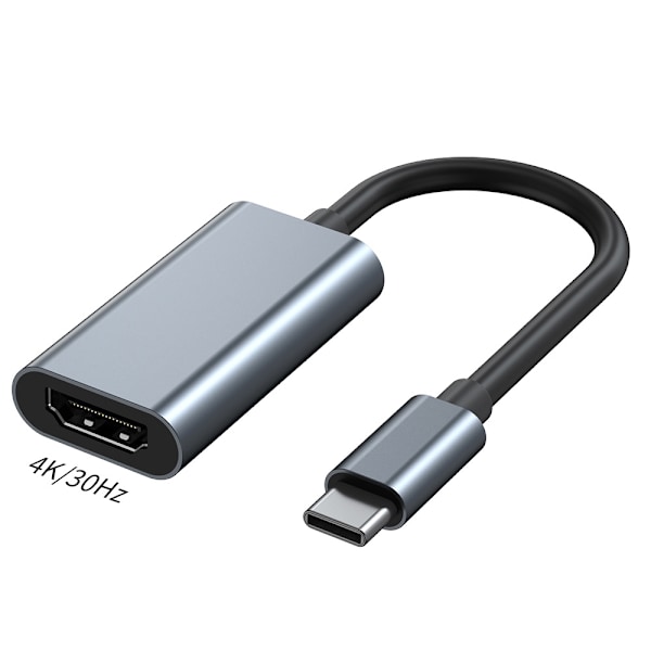 4K30Hz USB-C - HDMI-sovitin - Kompakti ja tehokas