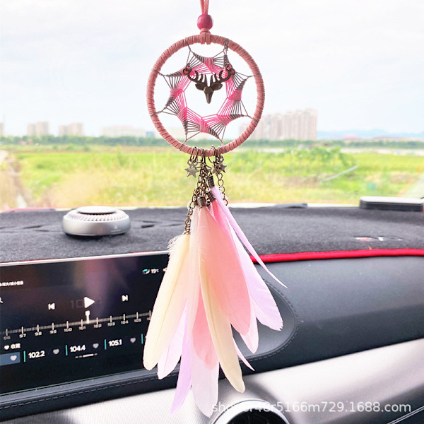 Turrenhjort backspegel charm Rosa