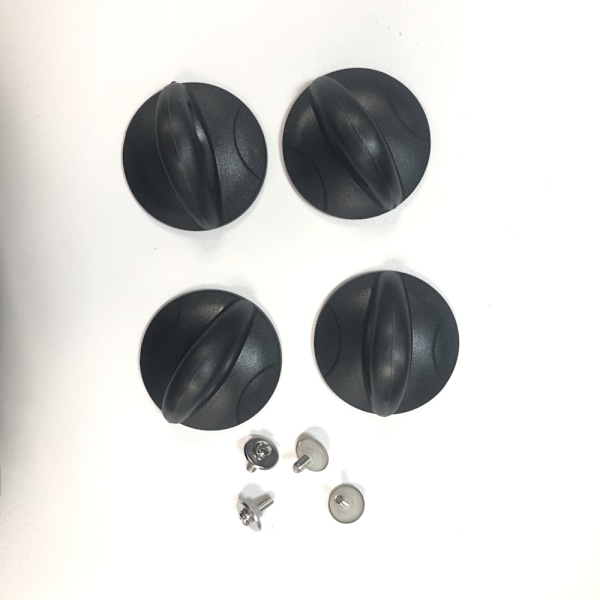 Grytlock Top Knobs 4 Pack Black S