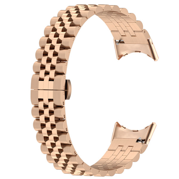 Google Pixel Watch3 45 mm rem i rustfrit stål Rose guld