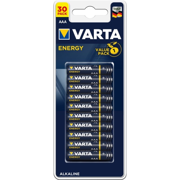 Varta LR03/AAA (Micro) (4103) batteri, 30 st. i blister