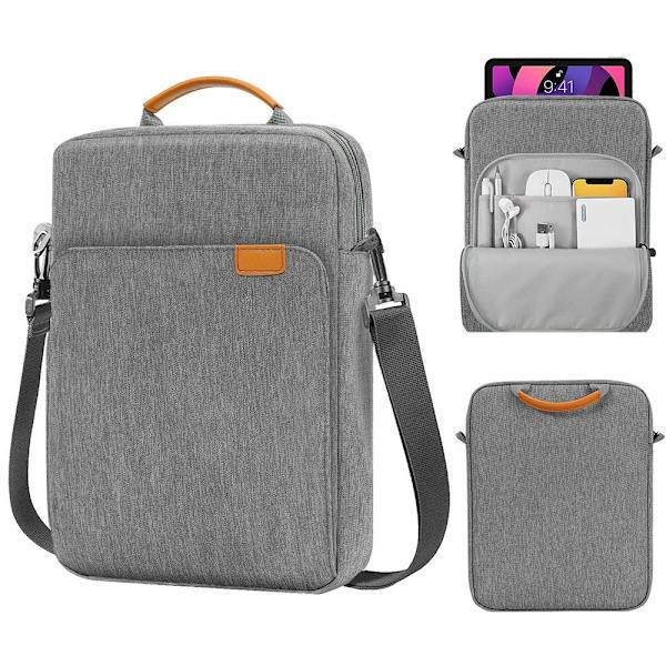 Laptopväska Crossbody-väska Grå M