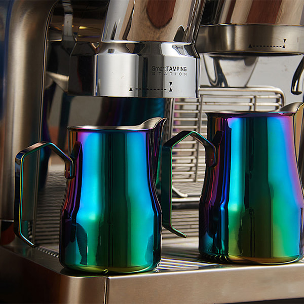 304 Rustfrit Stål Kaffe Mælkeskumningskande 350ml MultiColor MultiColor
