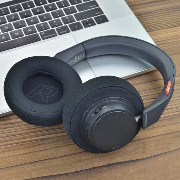 Erstatningsørepuder til Sony MDR-V55, V500DJ - 2 stk Black Black