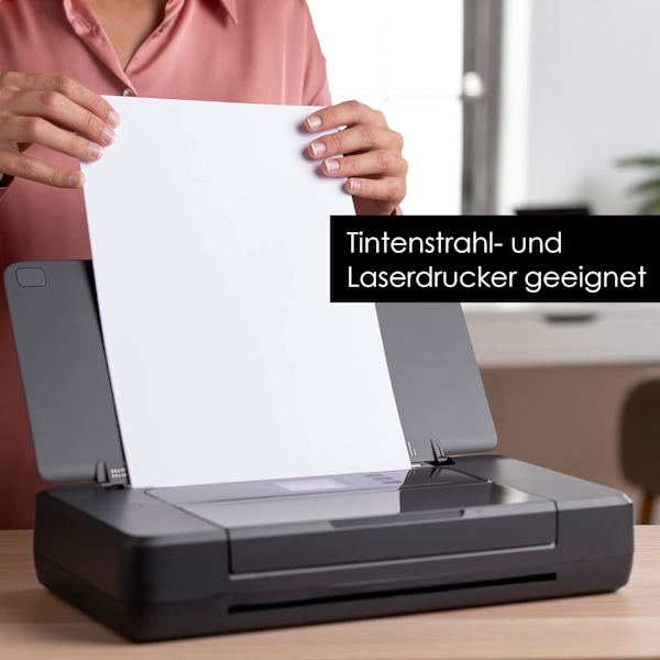 Hvidt karton papir M
