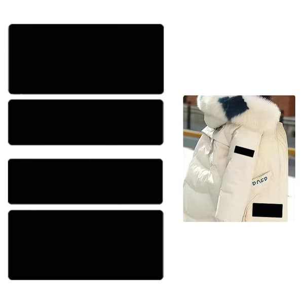 Reparationslappar för Kläder, 10-pack Black Black