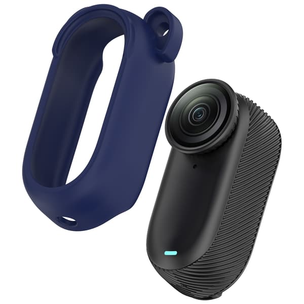 Silikonskyddsfodral för Insta360 GO 3S och GO 3 Blue Blue