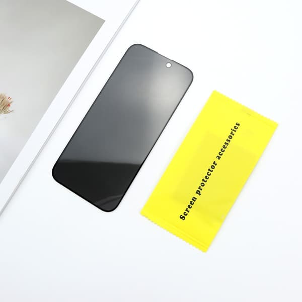 Skärmskydd av härdat glas med integritetsskydd för iPhone iPhone 15 Pro