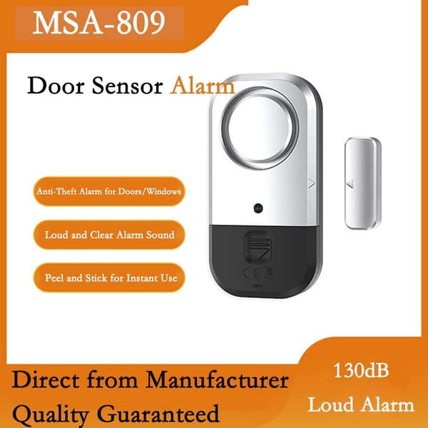 Trådløs dør- og vinduesmagnetisk sensor alarm - Forbedret hjemmesikkerhed