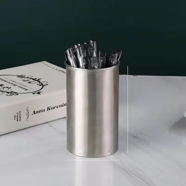 Bestickshållare - Elegant bestickorganisatör i rostfritt stål Silver