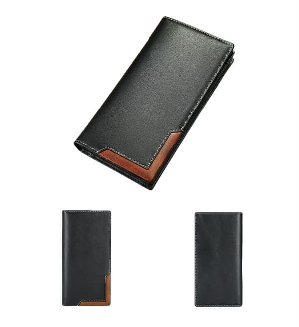 Ny RFID-plånbok för män Black Black